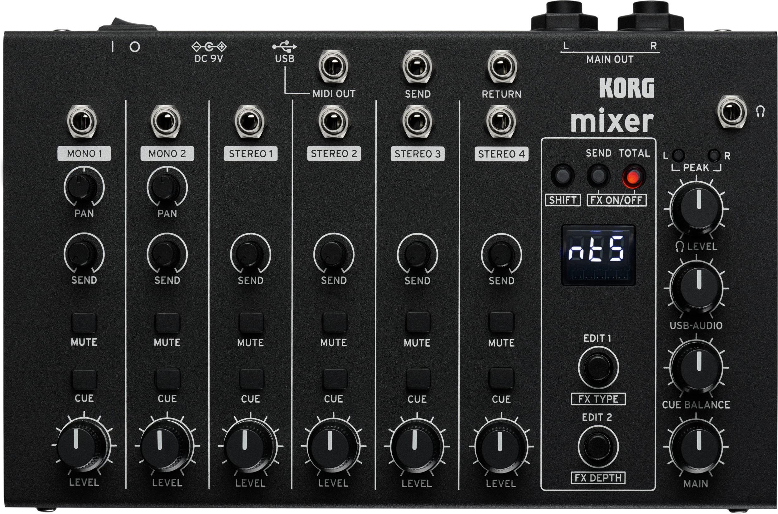 Korg Nu:Tekt NTS-4 Mixer - Andertons Music Co.